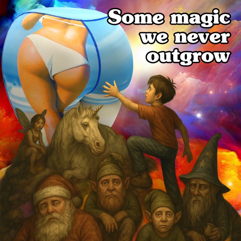 Magic is real. And it's in a butt 🍑