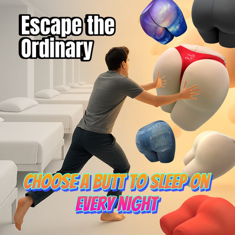 Why NOT Sleep on a Perfect Butt? 🍑