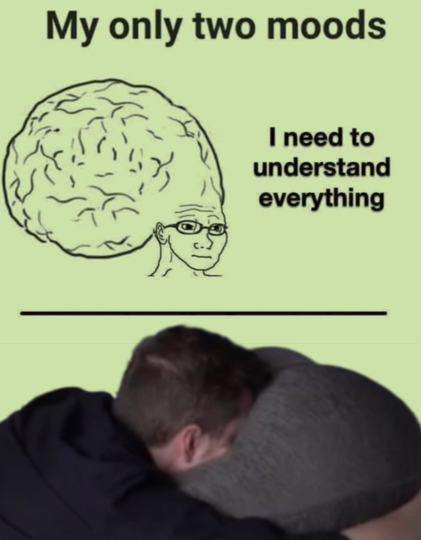 Brain meet butt