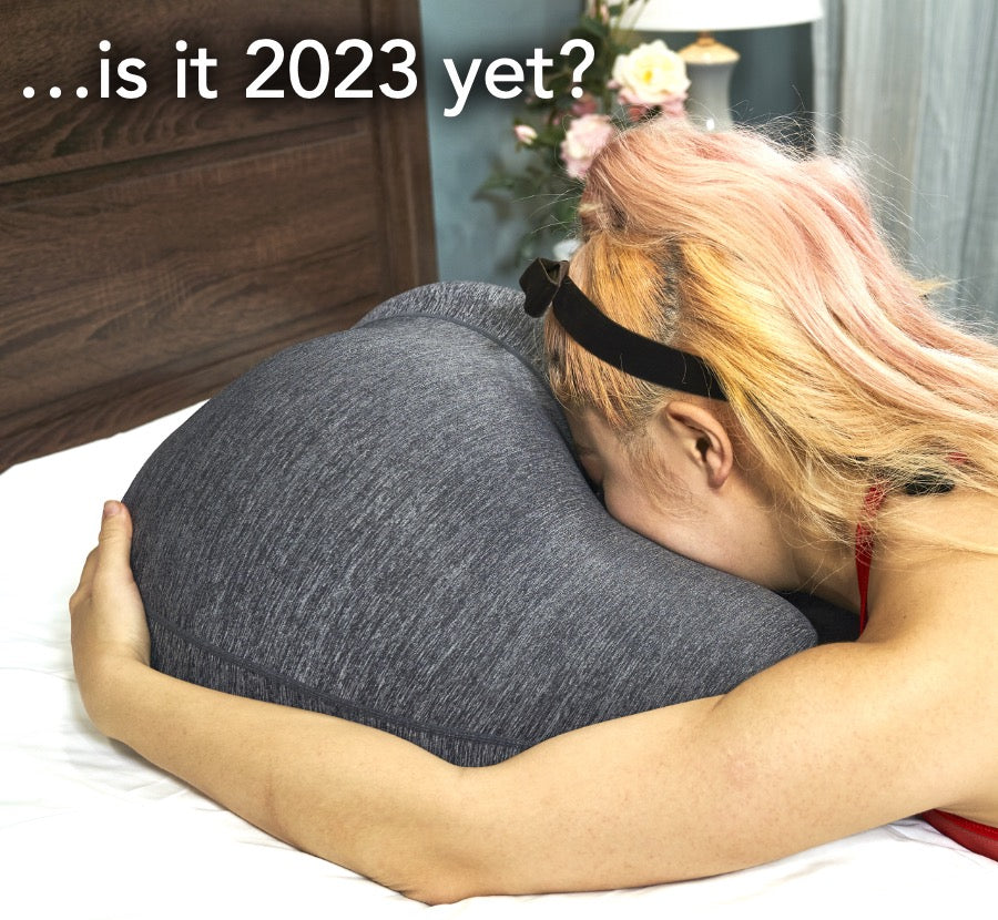 *muffled...is it 2023 yet?