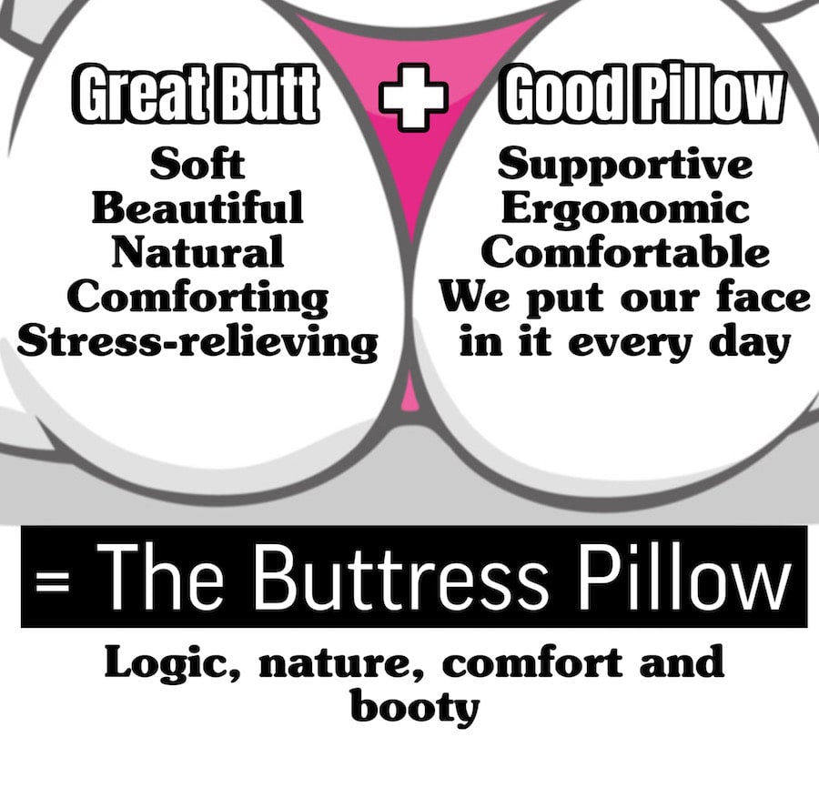 The Most Logical Pillow Ever Invented 🍑