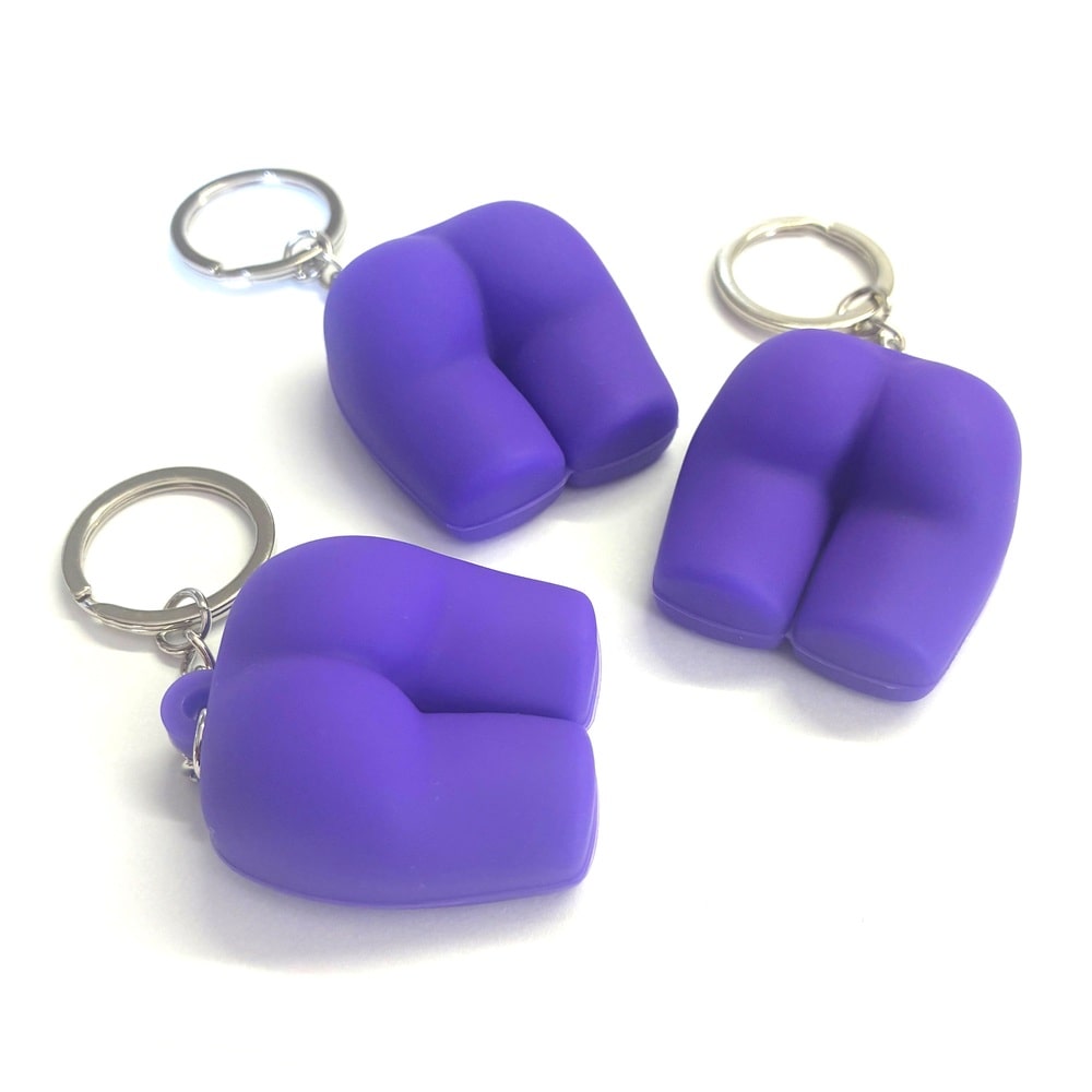 The Mini-Butt Keychain – Set of 3