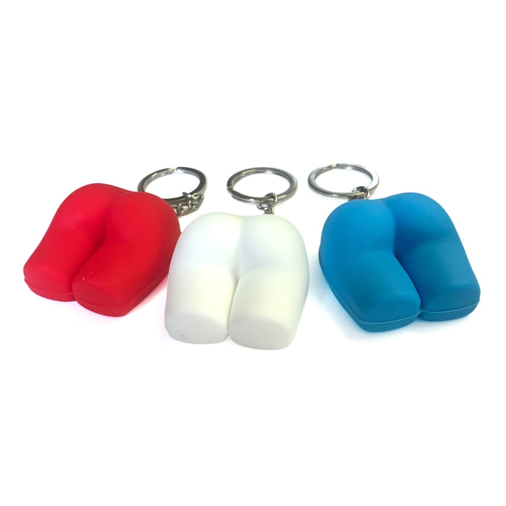 The Mini-Butt Keychain – Set of 3