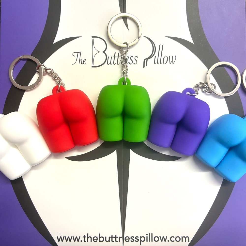 The Mini-Butt Keychain – Set of 3
