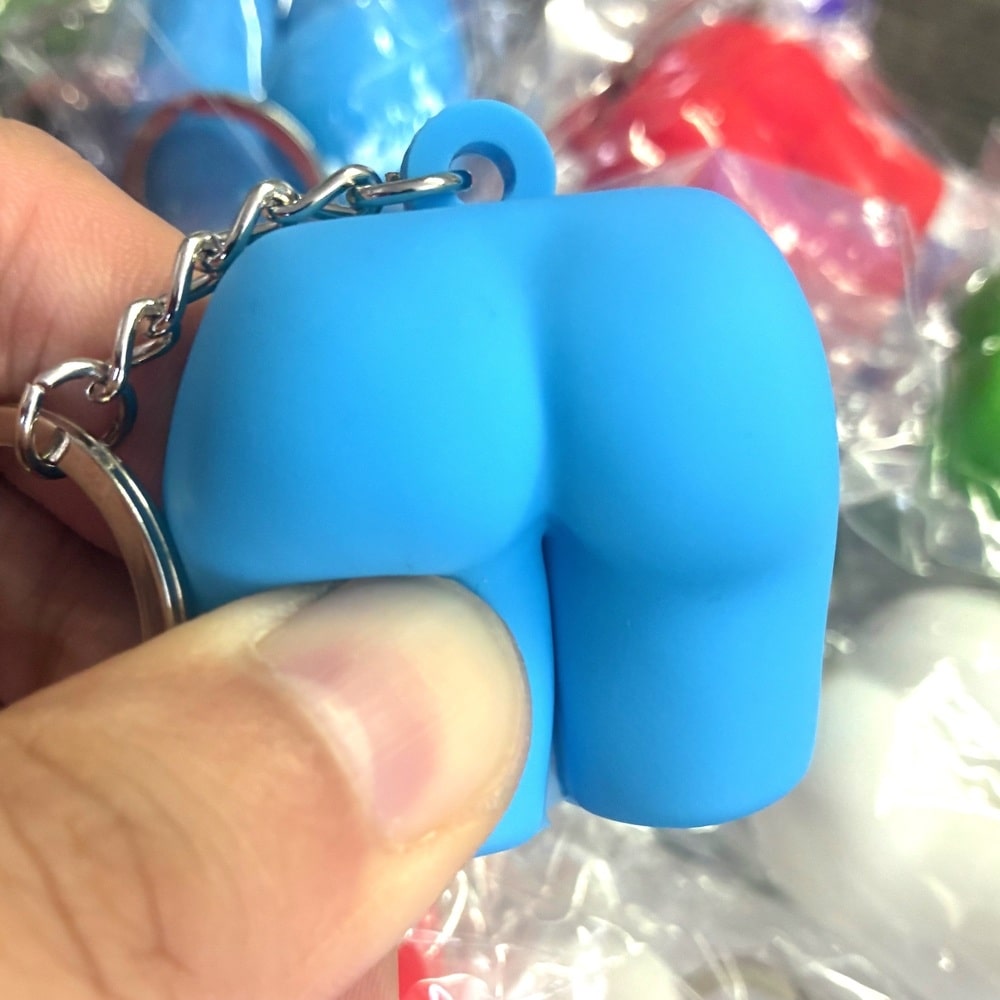 The Mini-Butt Keychain – Set of 3