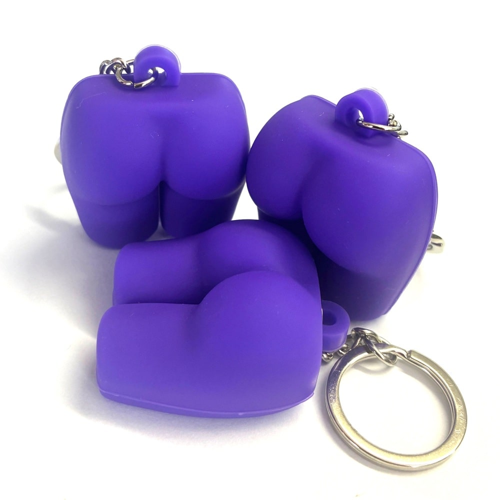 The Mini-Butt Keychain – Set of 3
