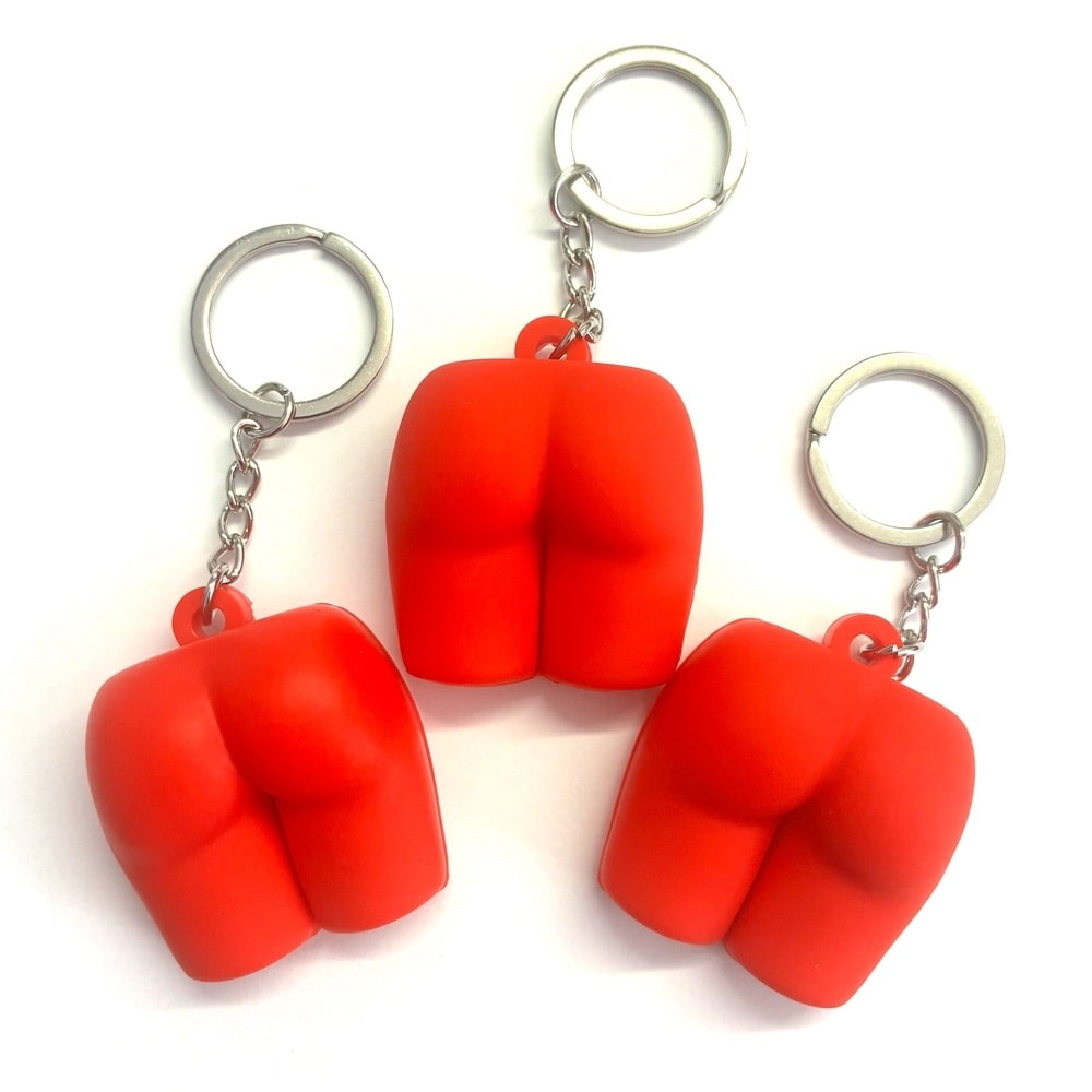 The Mini-Butt Keychain – Set of 3